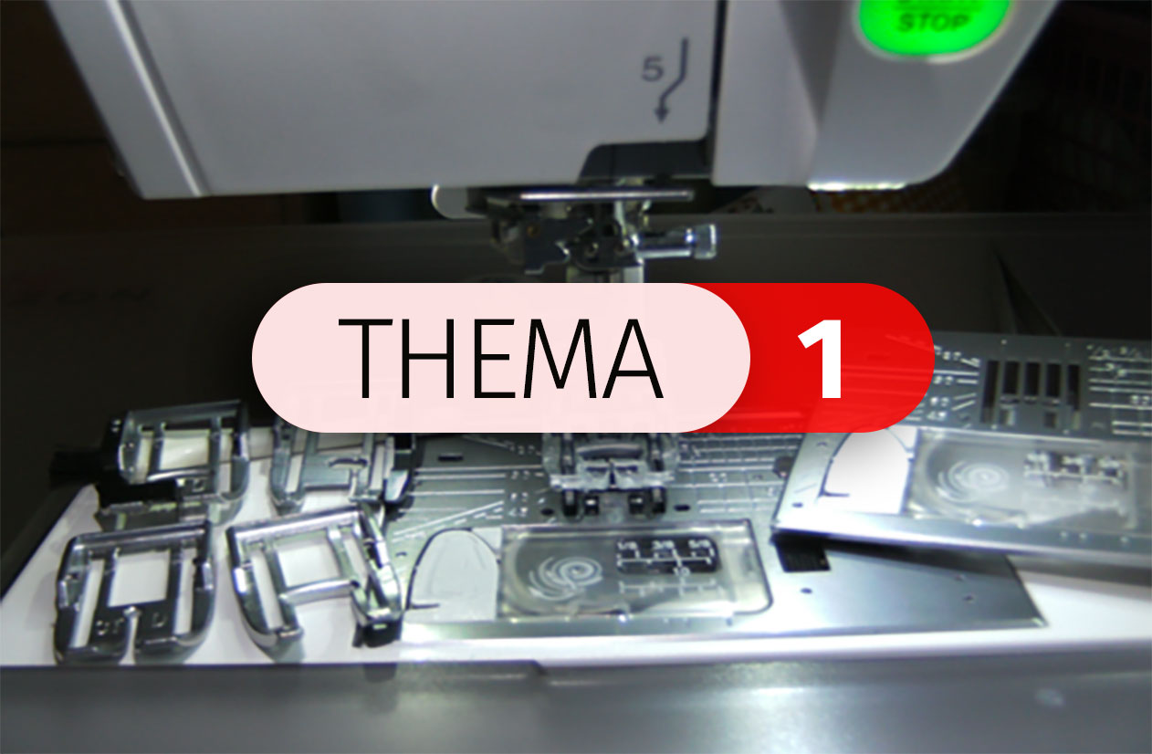 Quilten mit JANOME-Acu-Feed-Flex (Obertransportfüße)