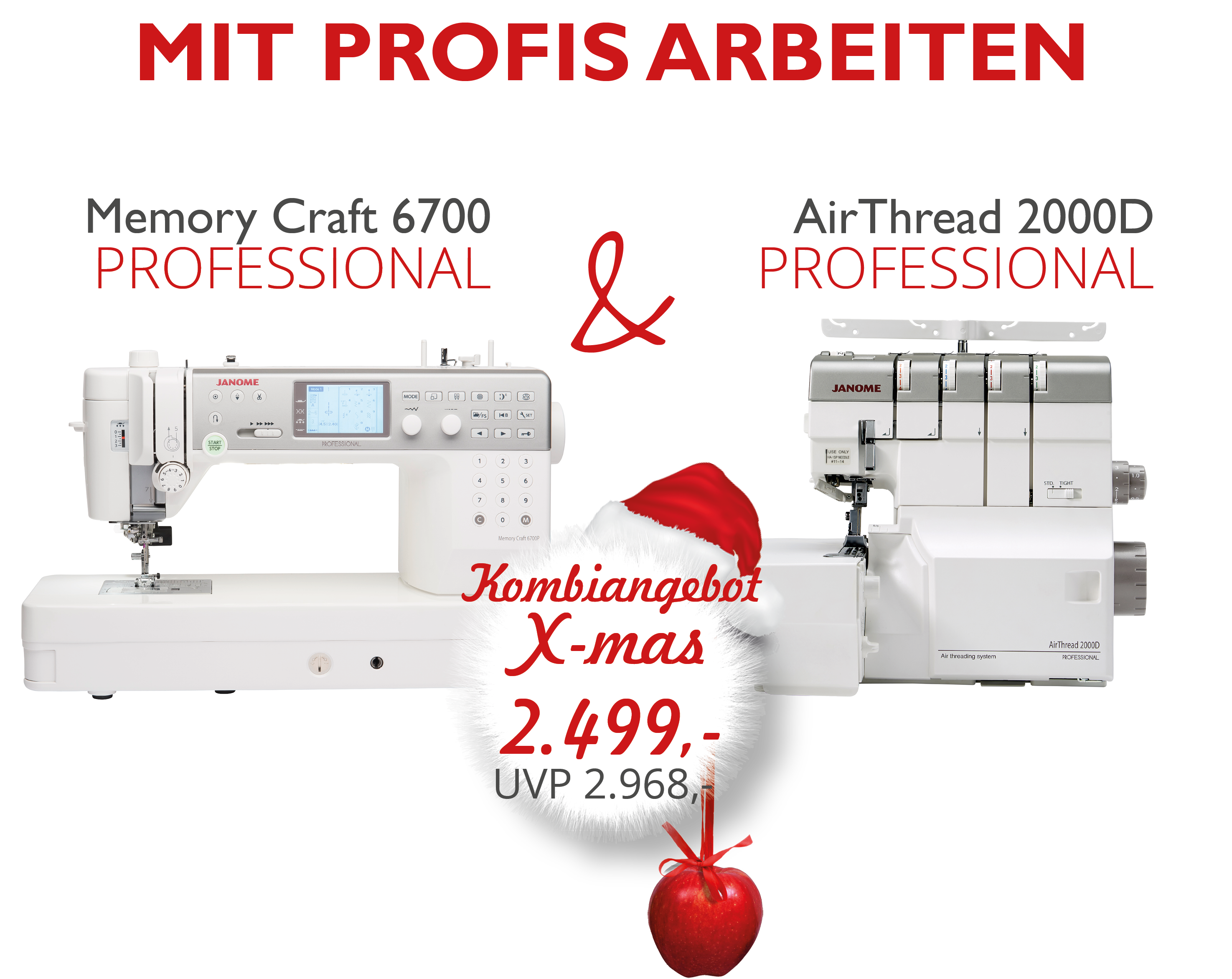 6700_2000D_Produkt - JANOME Deutschland GmbH